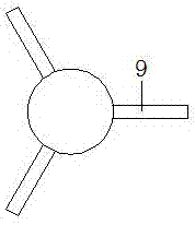 Tail rotor structure of unmanned helicopter