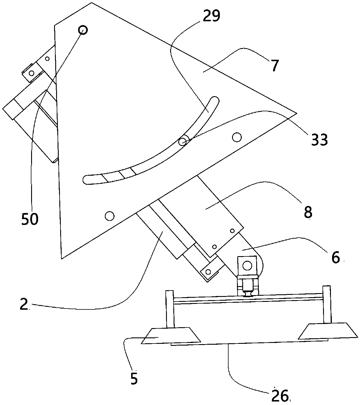 Stair dust absorbing robot and method thereof