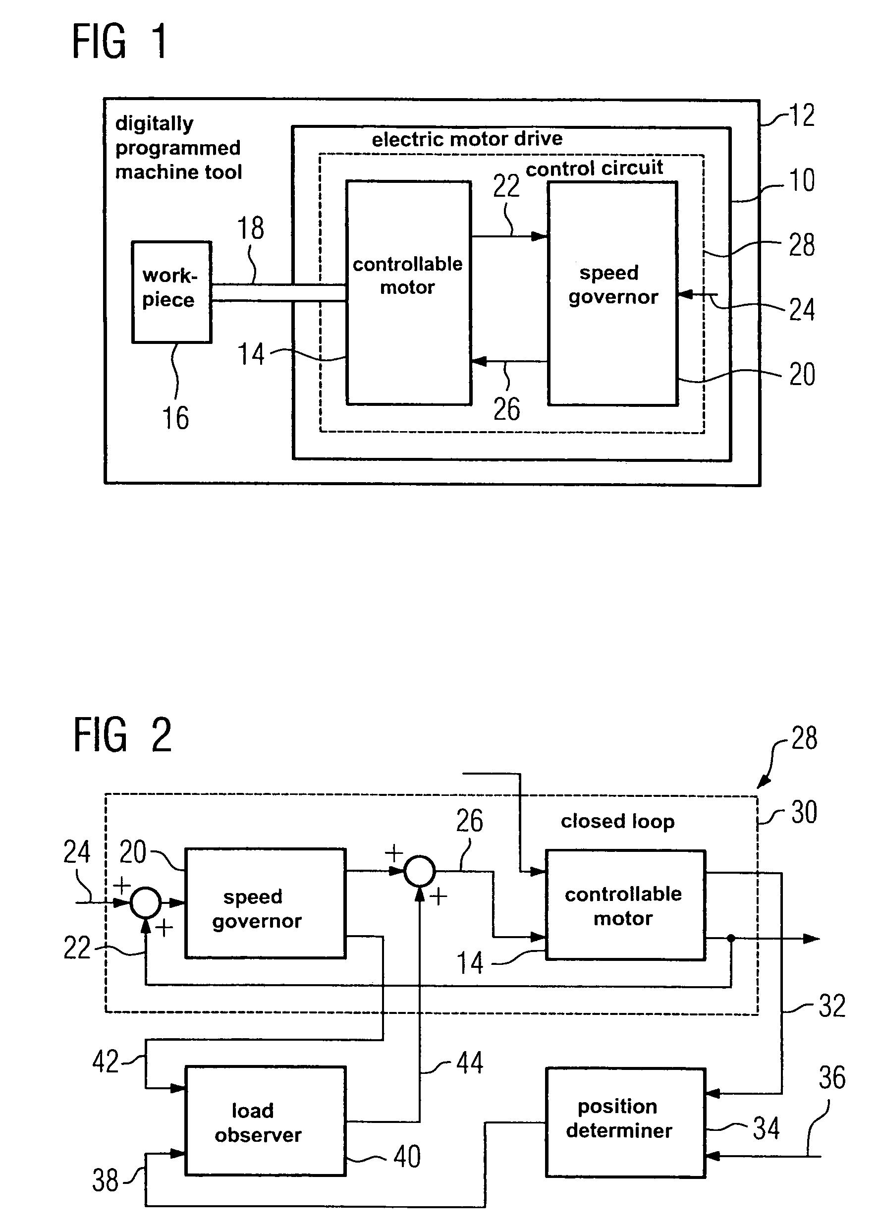 Electrical motor drive and method for operating such electrical motor drive
