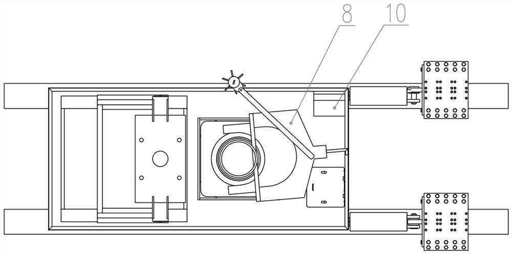 Oil and gas well casing discarding operation device and method