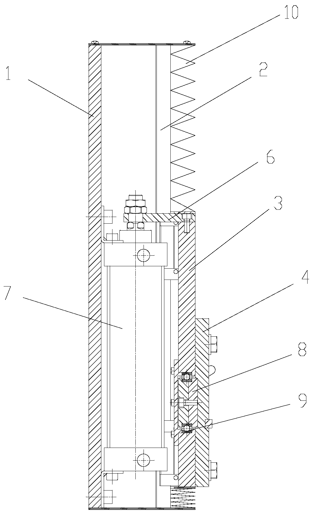 Pneumatic lifting platform