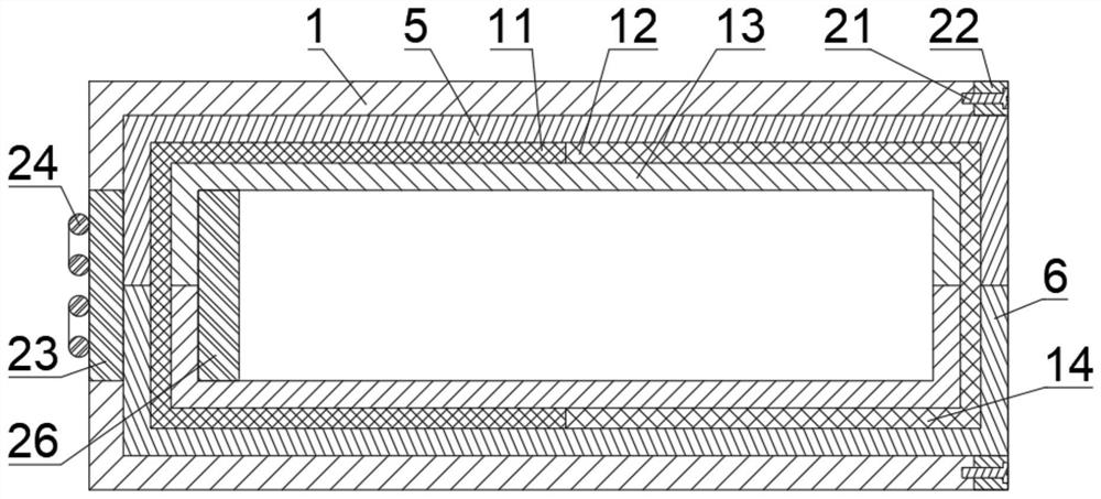 A supporting protective component of a high-voltage varistor