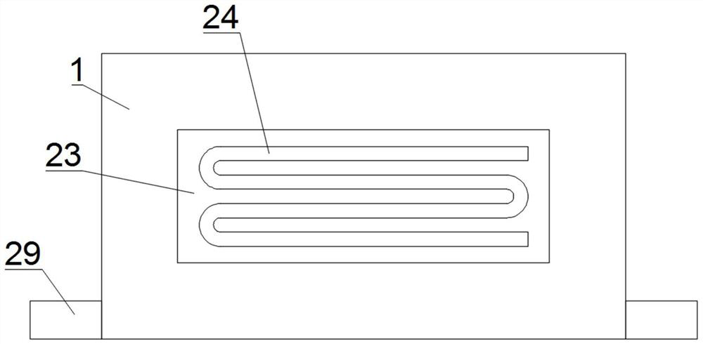 A supporting protective component of a high-voltage varistor