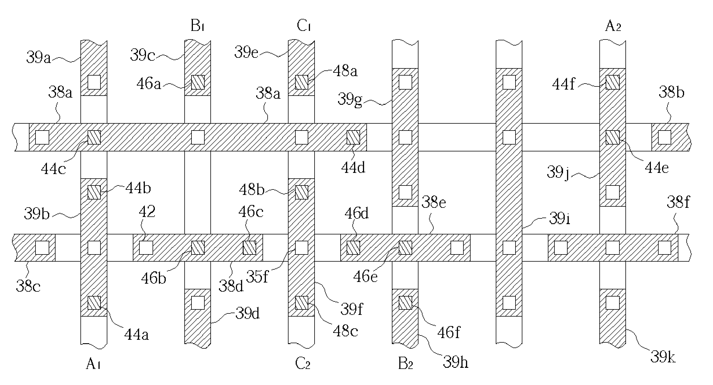 Method for programming a routing layout design through one via layer