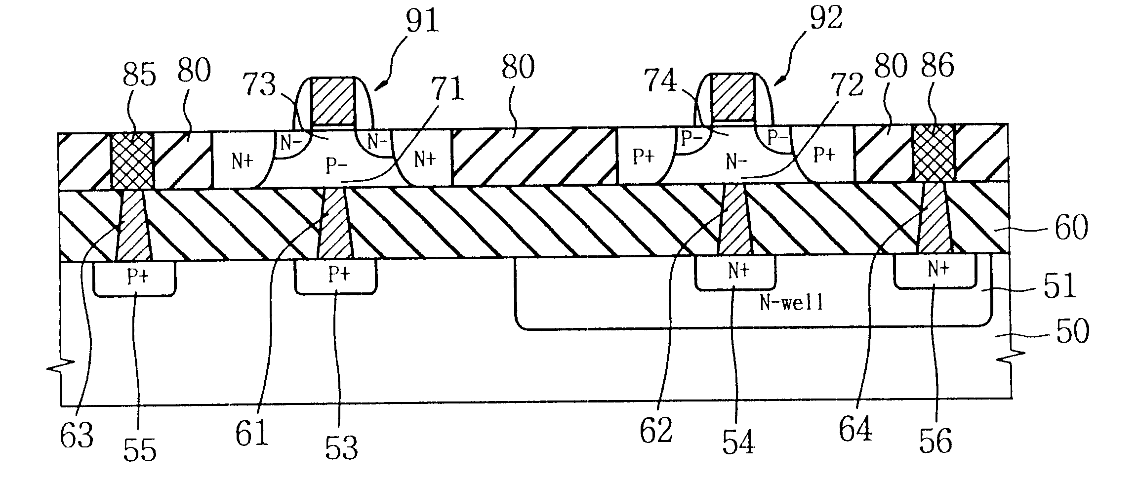 Silicon-on-insulator (SOI) substrate, method for fabricating SOI substrate and SOI MOSFET using the SOI substrate