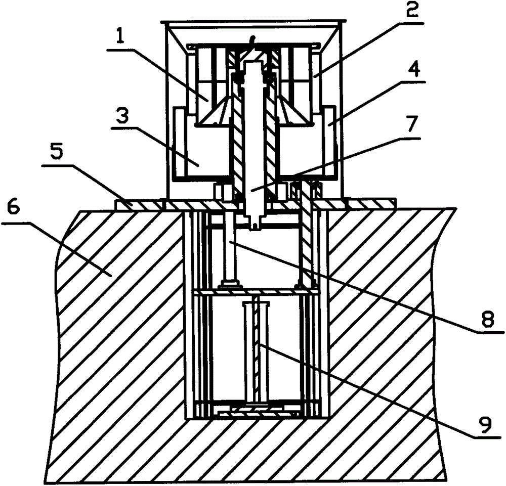 A hydraulic automatic dip-coating machine