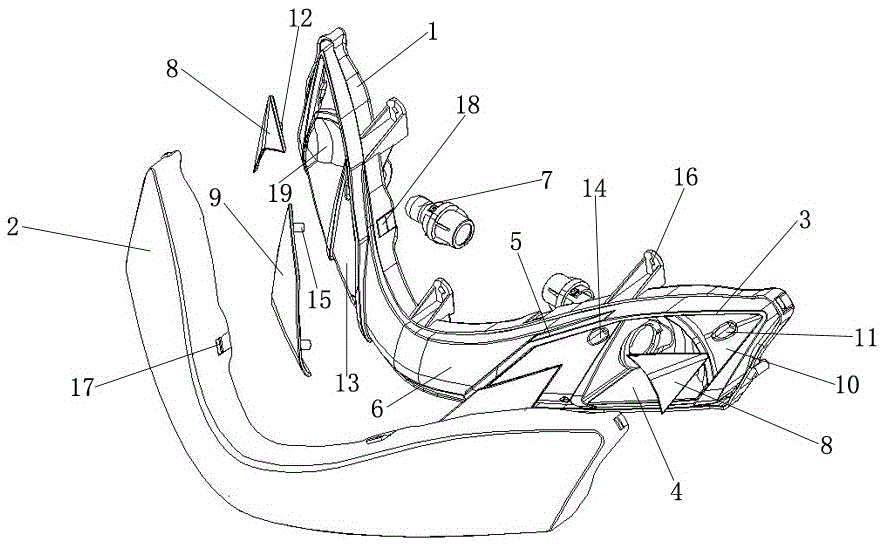 a front turn signal