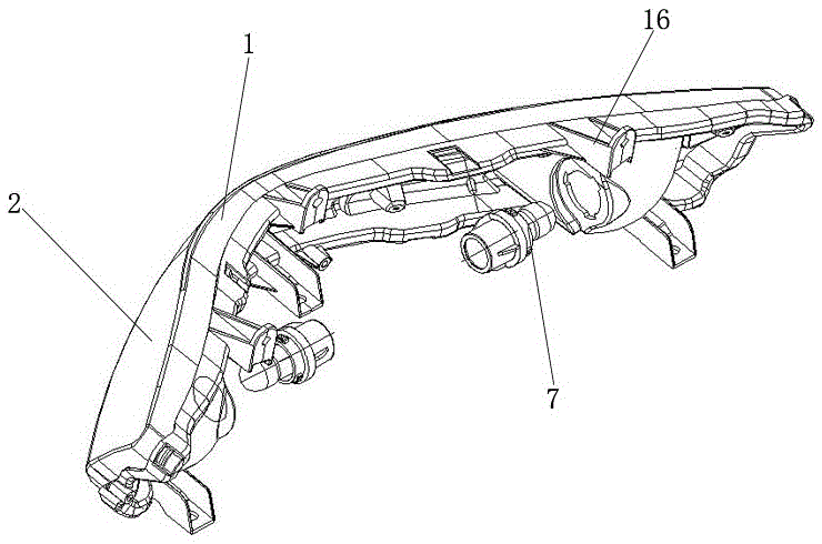 a front turn signal