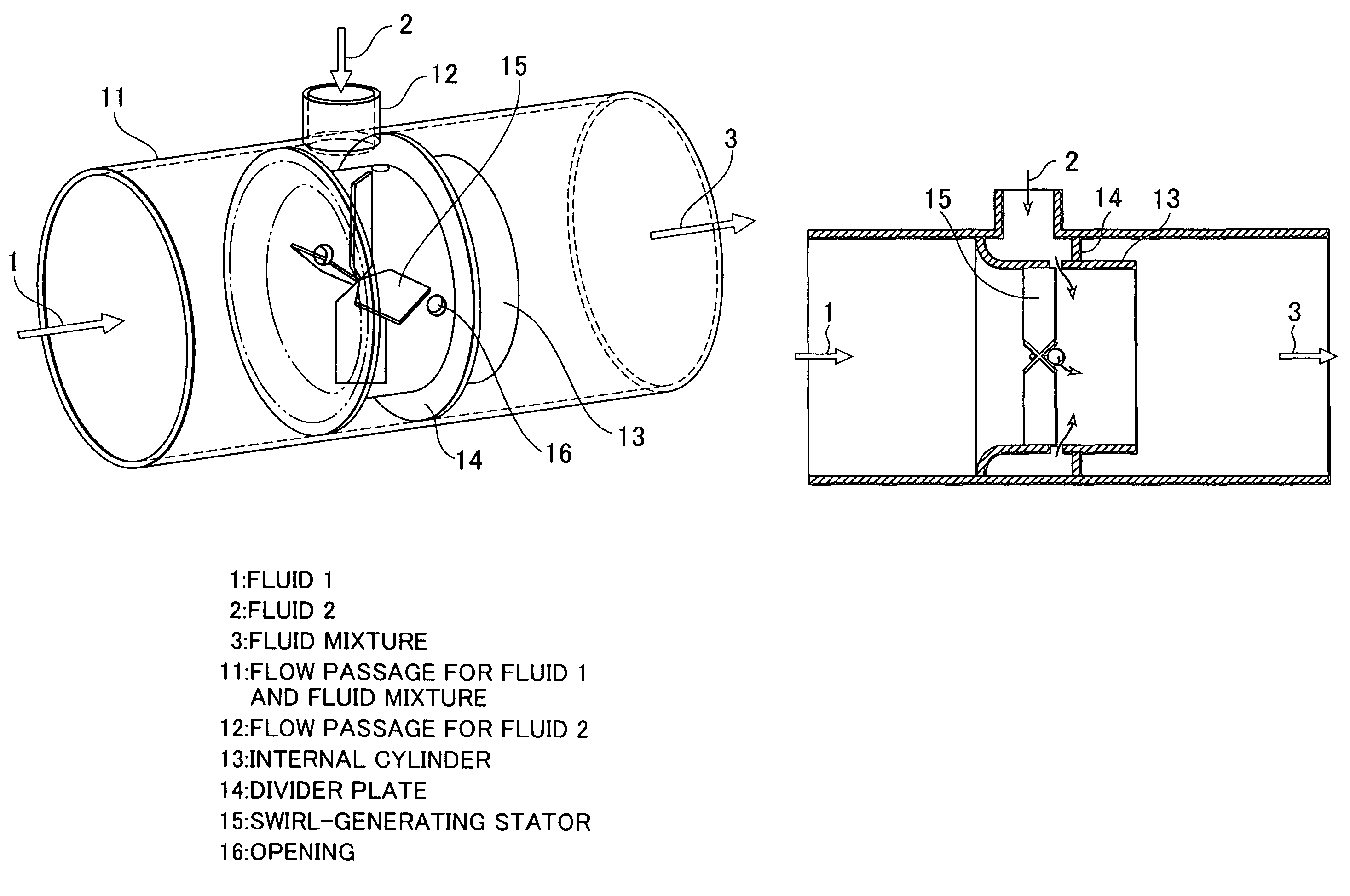 Fluid mixing apparatus