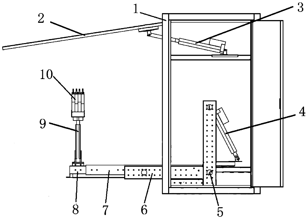 A control method based on wireless communication for adding and uncapping the lid of molten iron tank