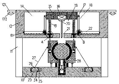 Safe crystal mechanical processing device