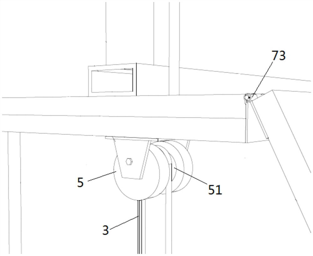 Arc-shaped glass partition system with lamplight overhaul design structure