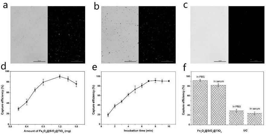 Method for detecting prostate cancer exosome based on Fe3O4@ SiO2@ TiO2 nanoparticle enrichment and PSMA sensor