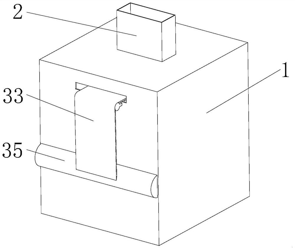 Sewage treating device for laboratory