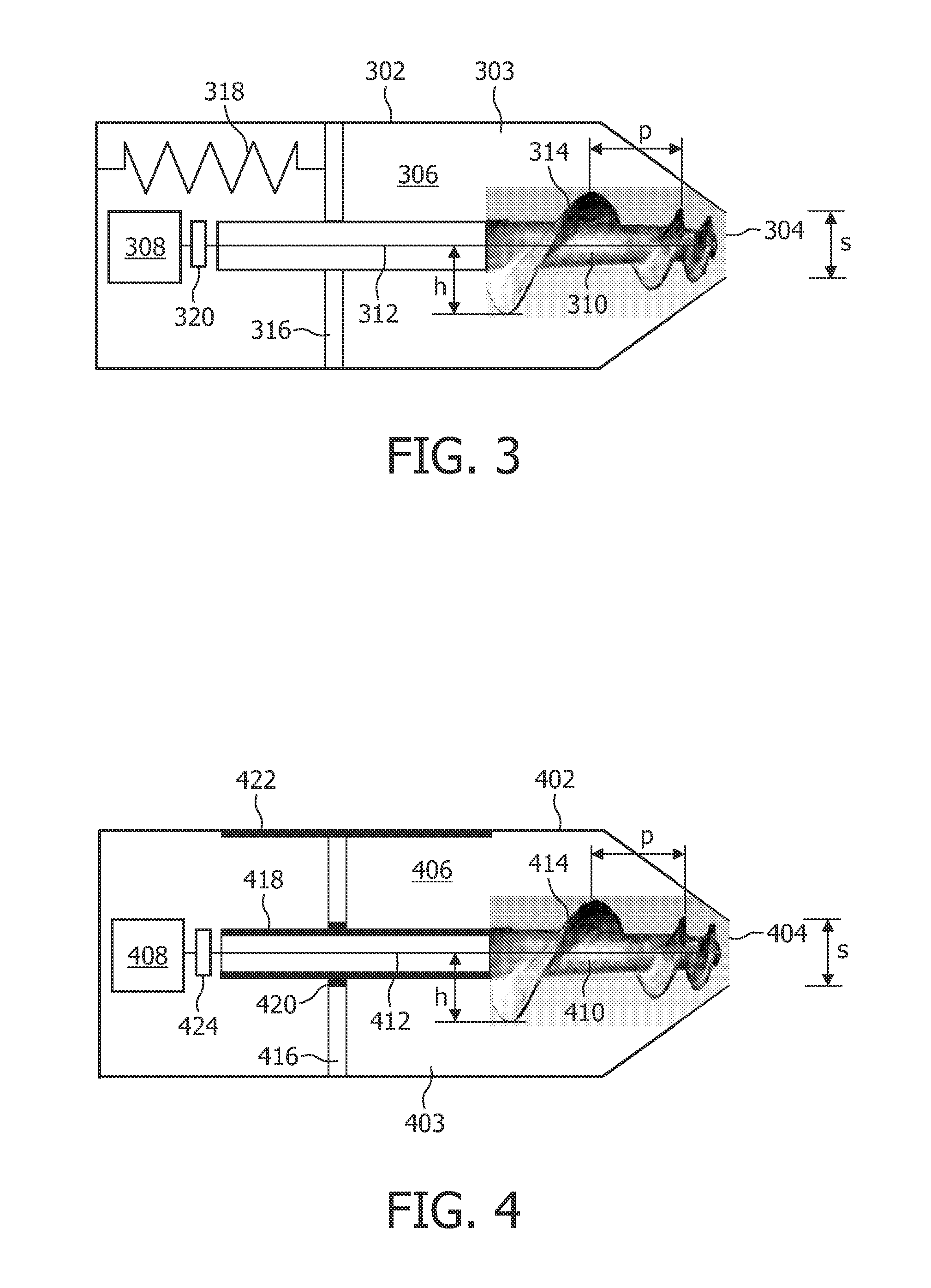 Device for delivery of powder like medication in a humid environment