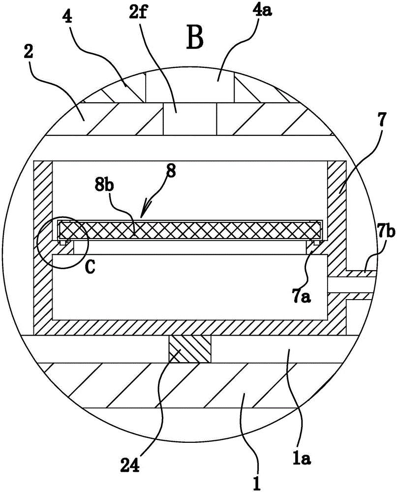 Paint-spraying and purifying device for furniture