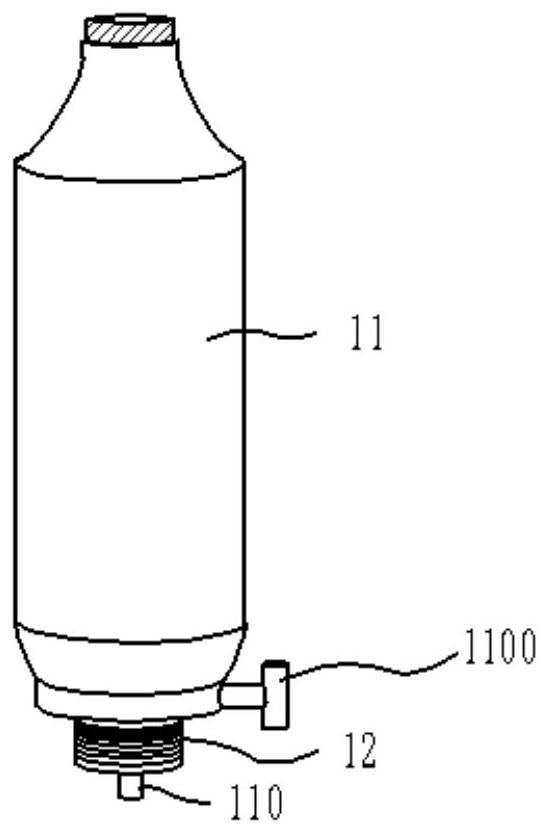 A multi-gradient alcohol quantitative dispensing bottle