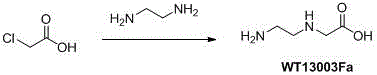 A kind of synthetic method of n-(2-fmoc-aminoethyl) glycine methyl ester hydrochloride