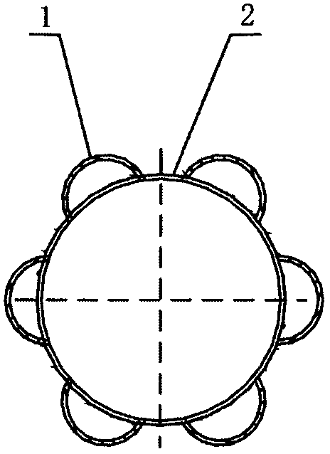 Membrane type wall structure and application thereof