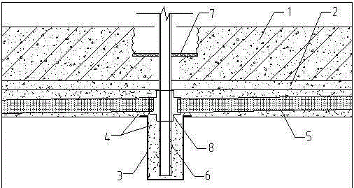 Underground structure seepage drainage system and construction method thereof