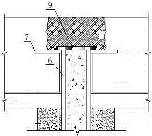 Underground structure seepage drainage system and construction method thereof