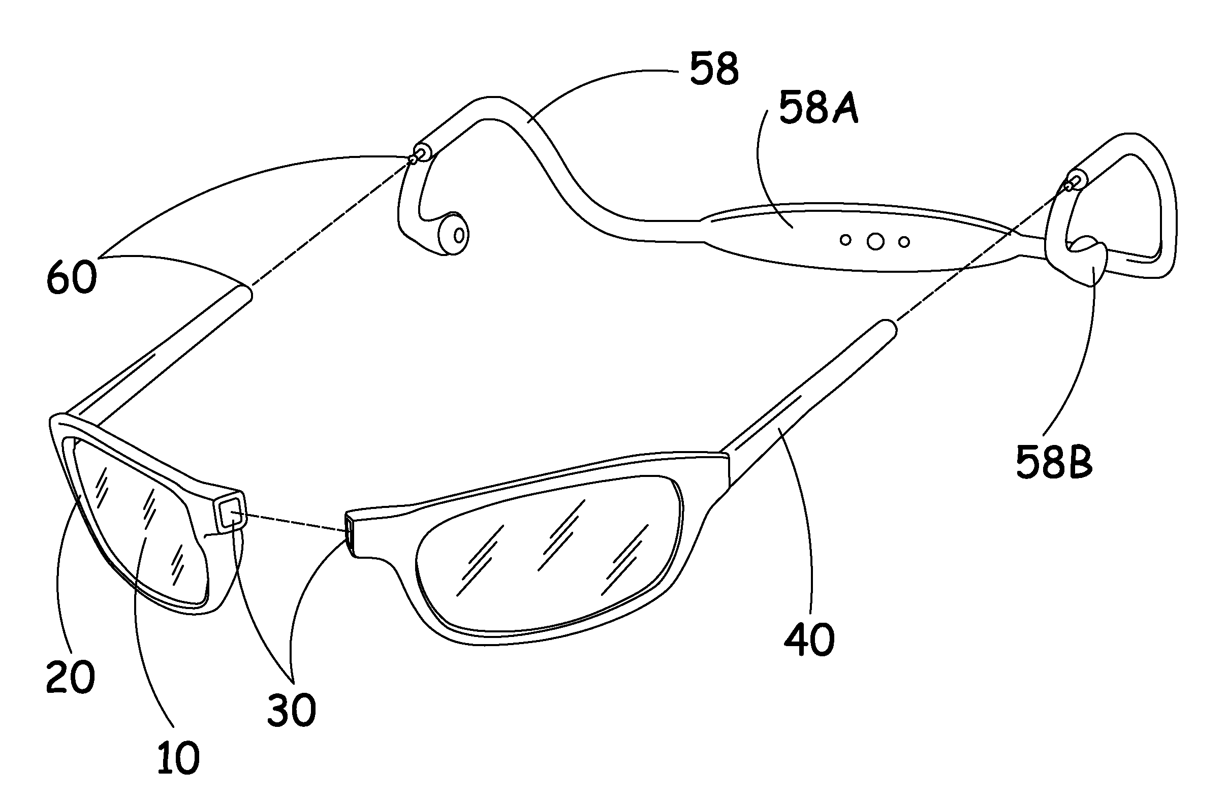 Modular Eye Wear System with Multi-Functional Interchangeable Accessories and Method for System Component Selection, Assembly and Use