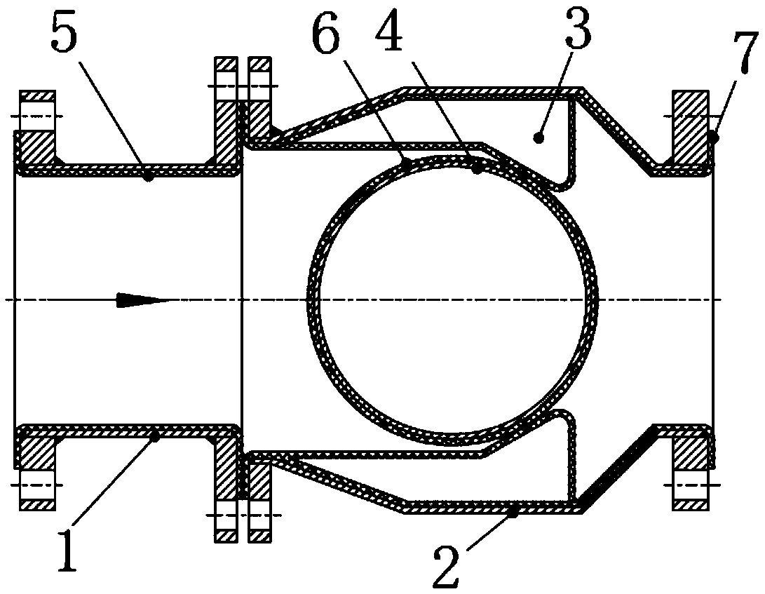 Ball-element check valve