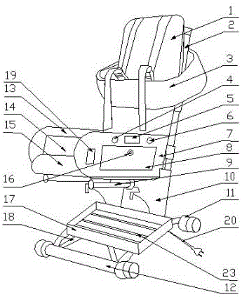 Student health chair