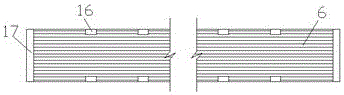 Construction method of prestress carbon fiber cloth reinforced reinforced-concrete square pillar