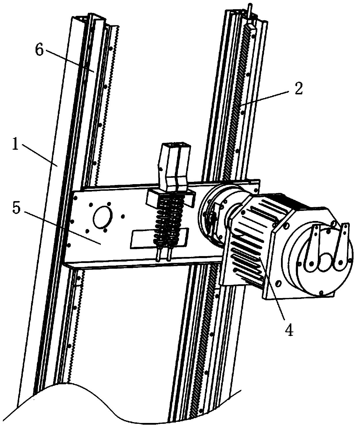 Power mechanism of elevator