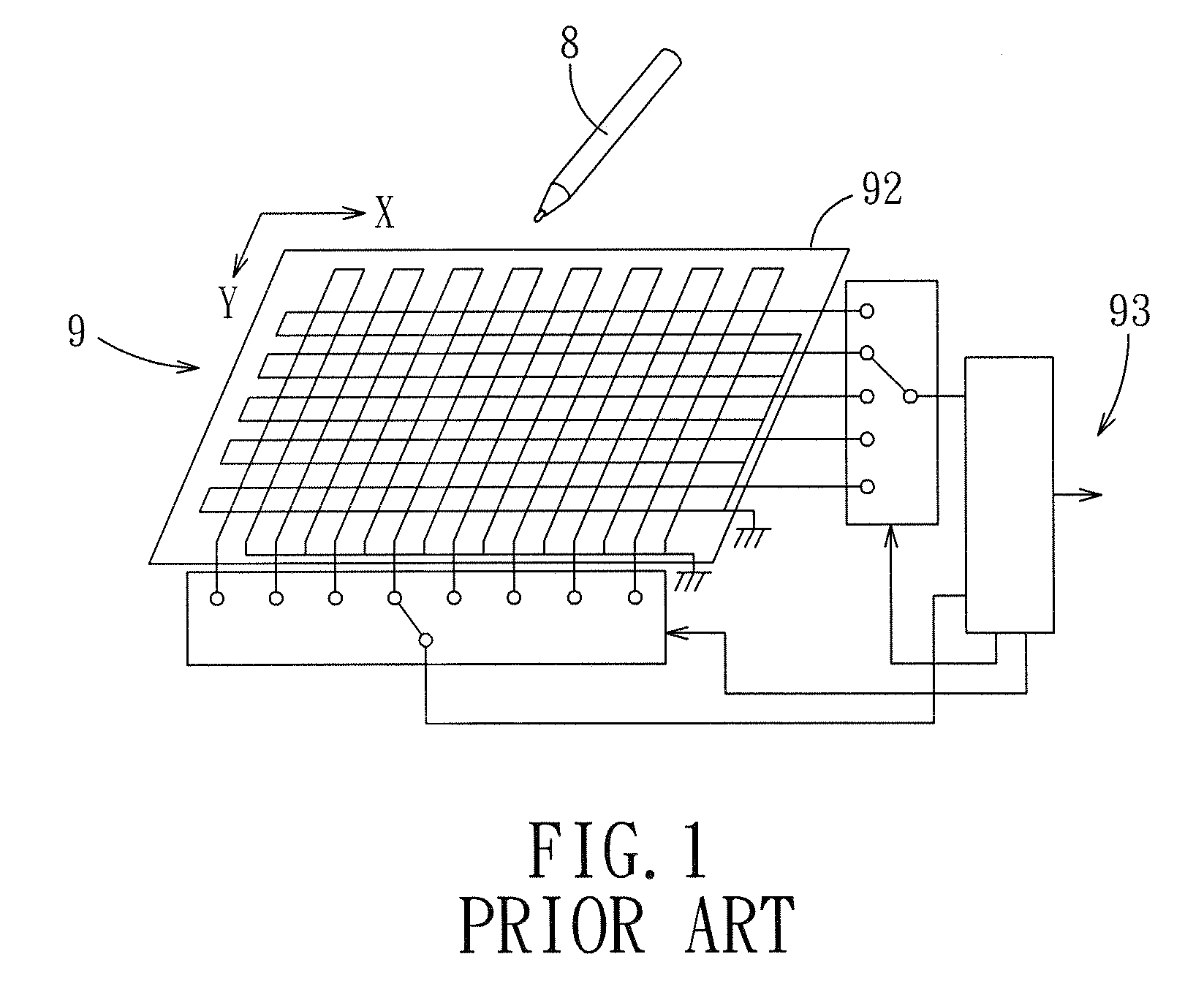 Stylus input device