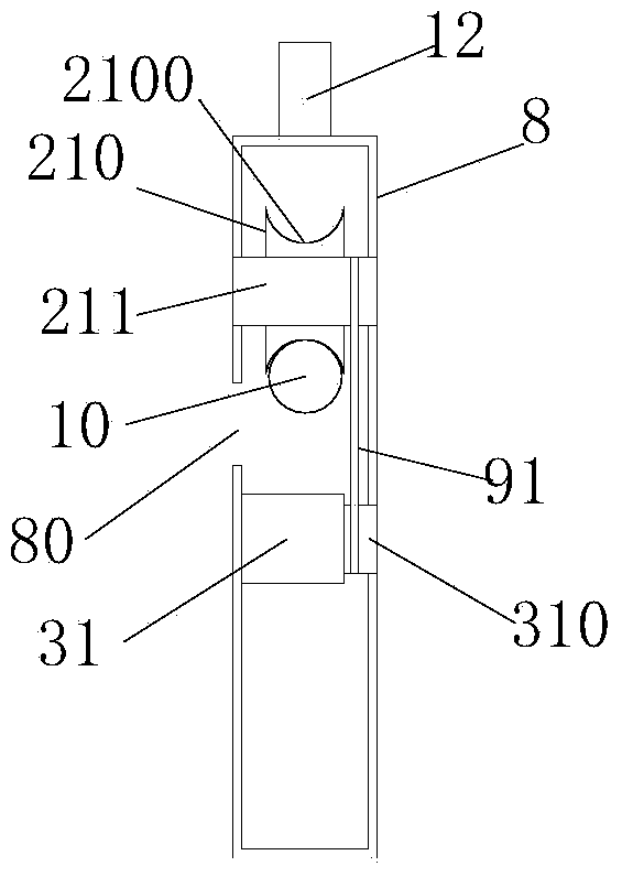 Mobile laser emission device capable of electrically removing foreign matter