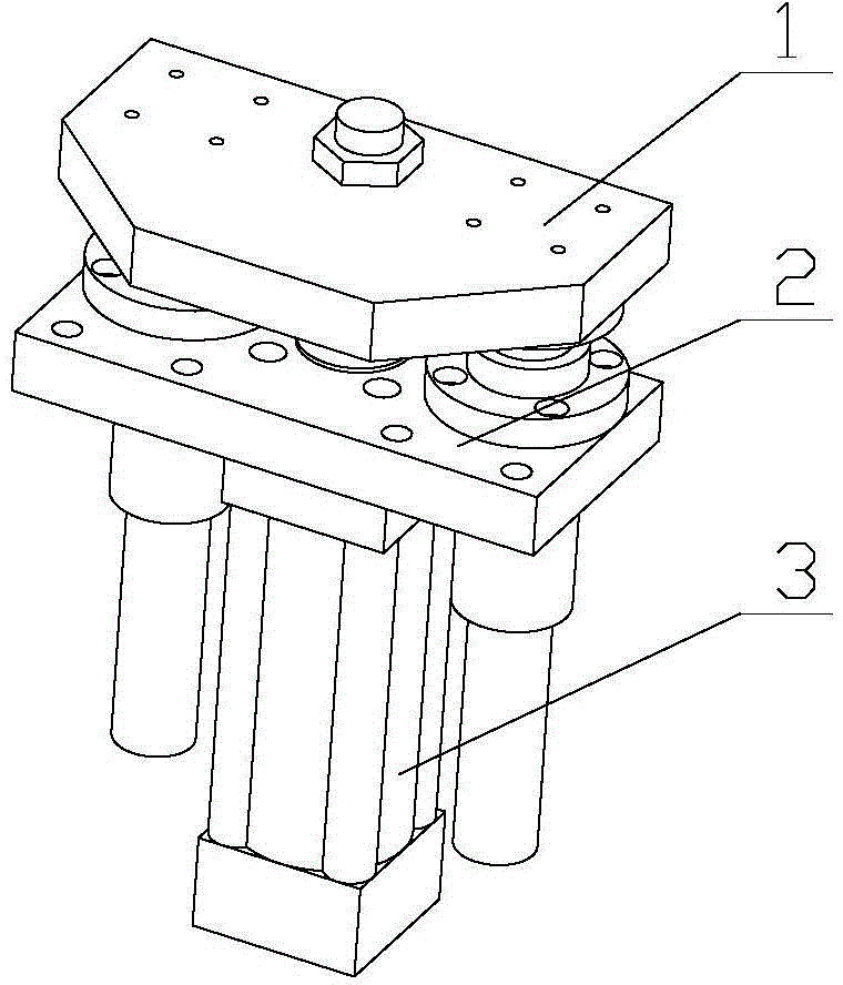 Discharging mechanism of bottle blowing machine