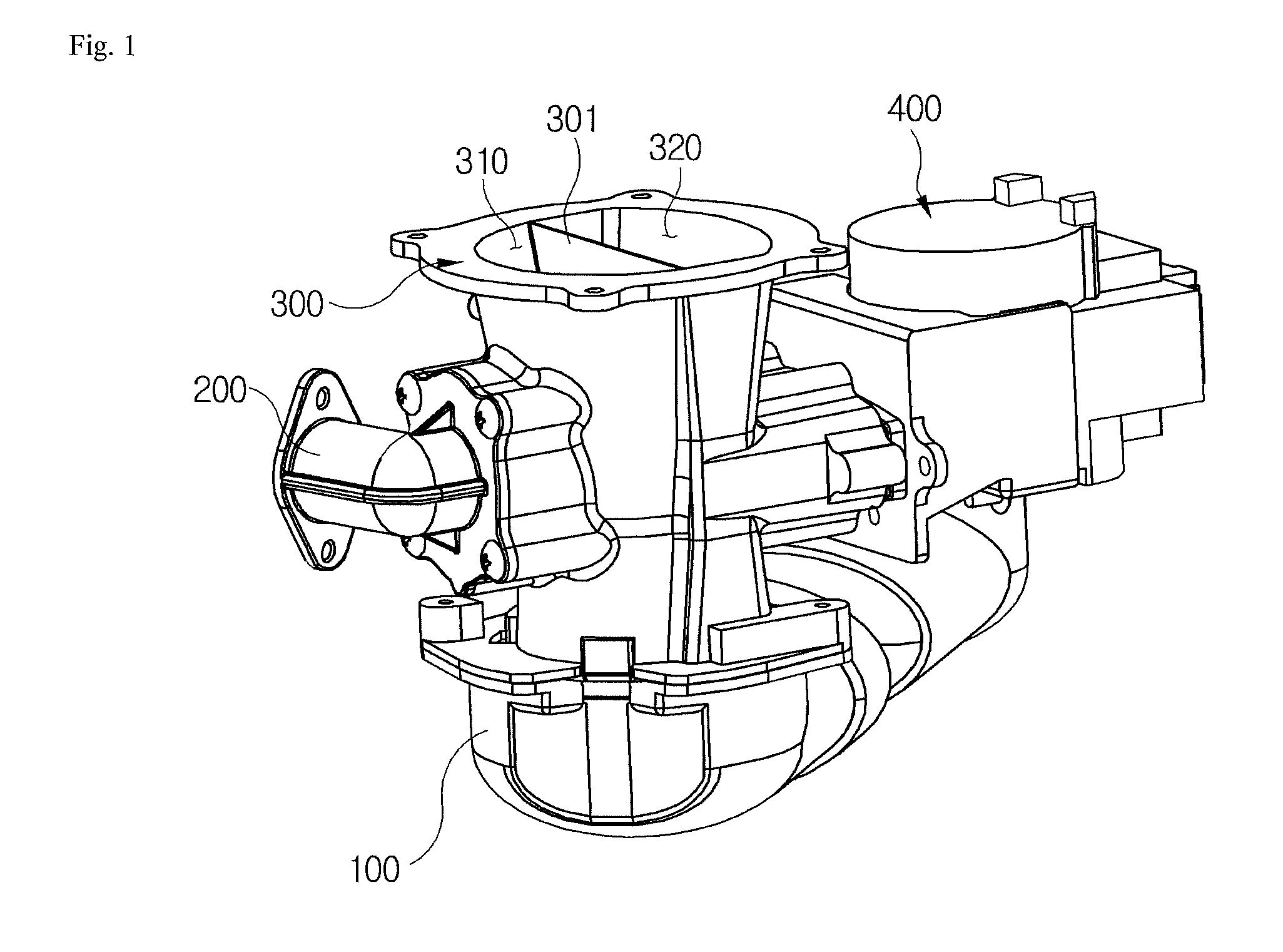 Combustion device for improving turndown ratio