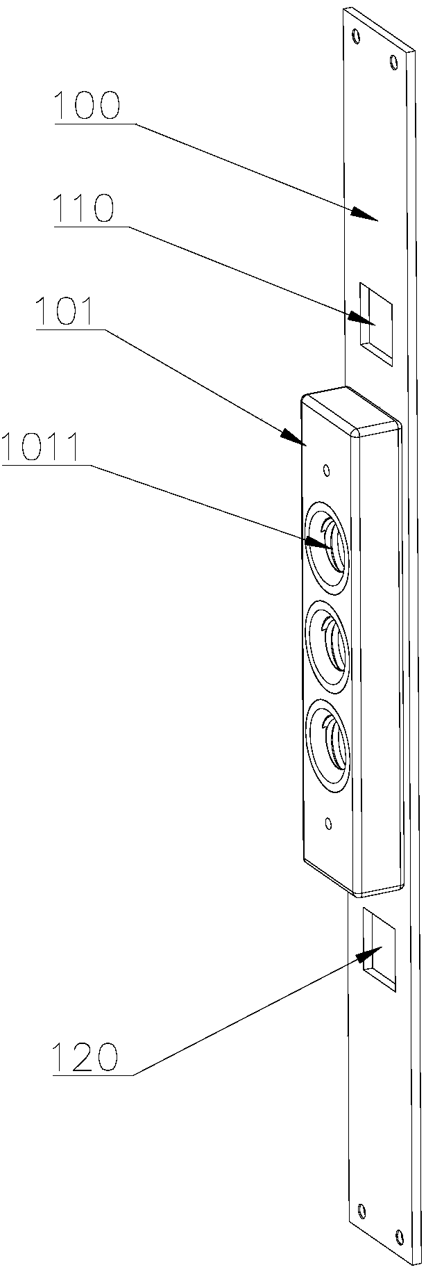 Lock and anti-theft door