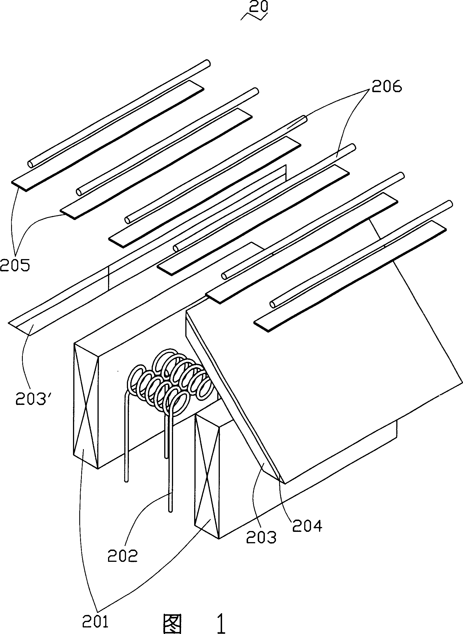 Electron source and surface light source employing same