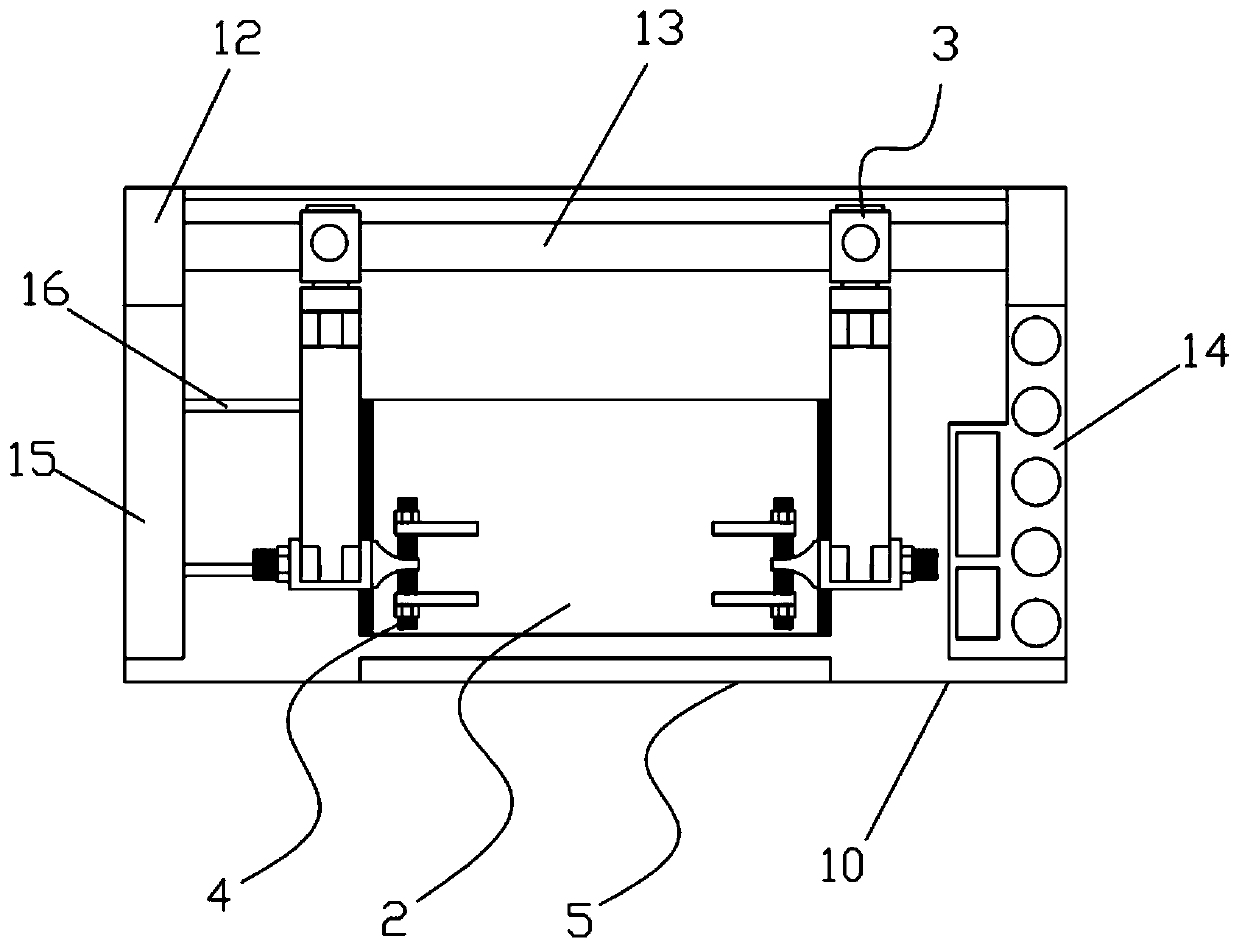 Suspended assembling workbench for instrument