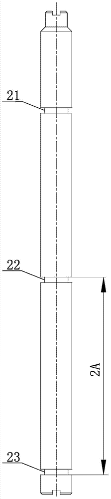 Thermostatic valve with preset flow distribution ratio