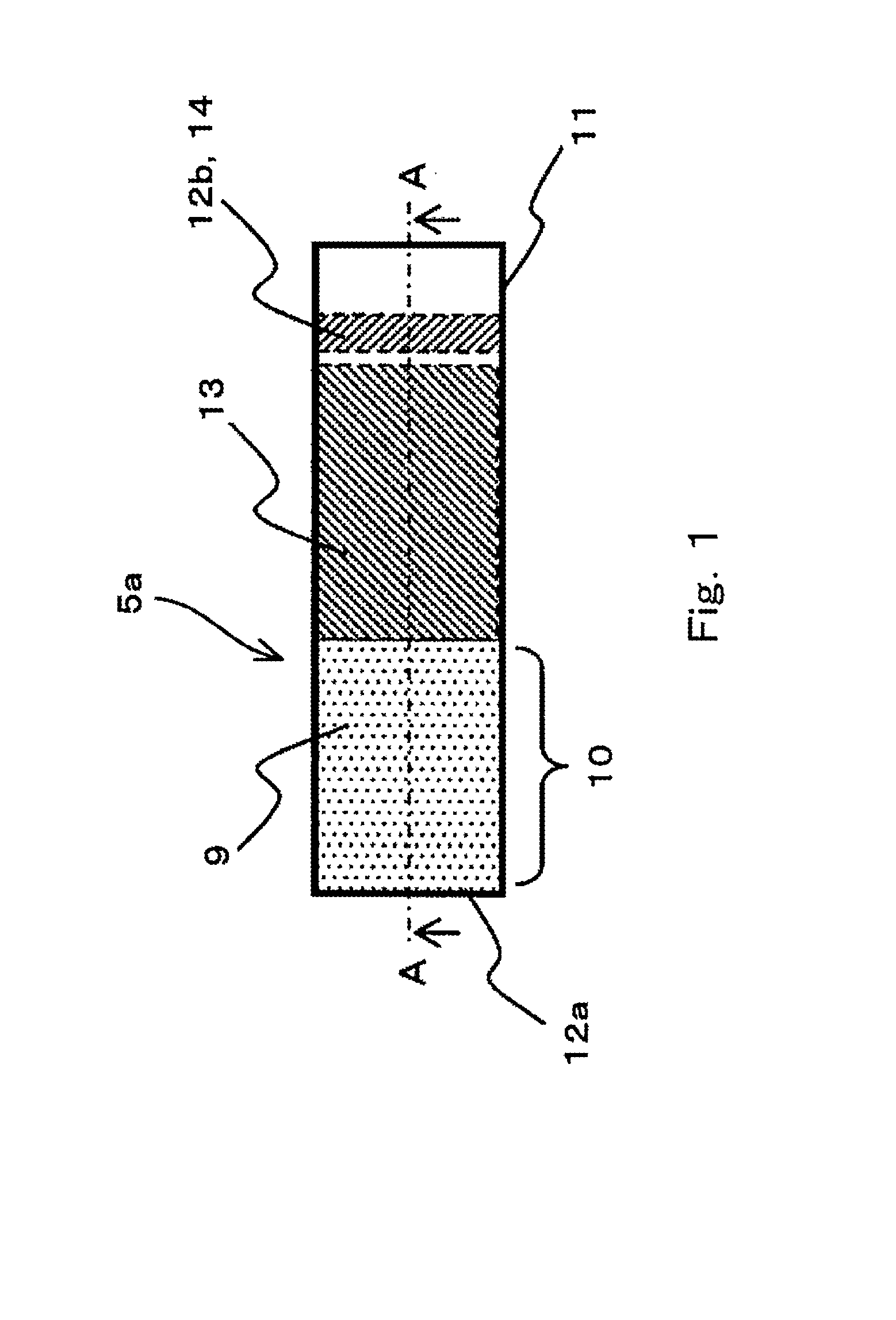 Gas adsorbing device and vacuum insulation panel provided with same