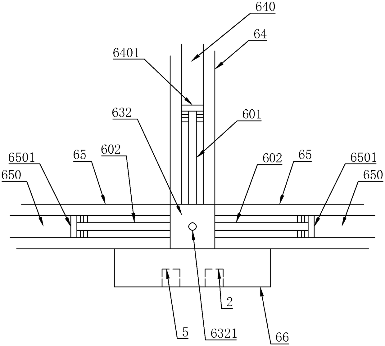 Device for enabling car to park in garage based on radio frequency identification of RFID (Radio Frequency Identification Device)