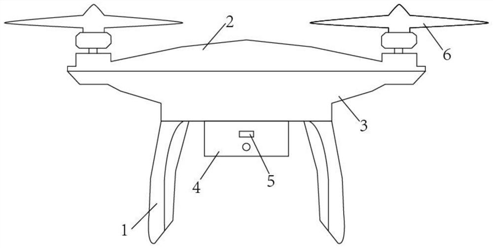 Multi-bullet-type gun-carrying striking type police unmanned aerial vehicle and control method
