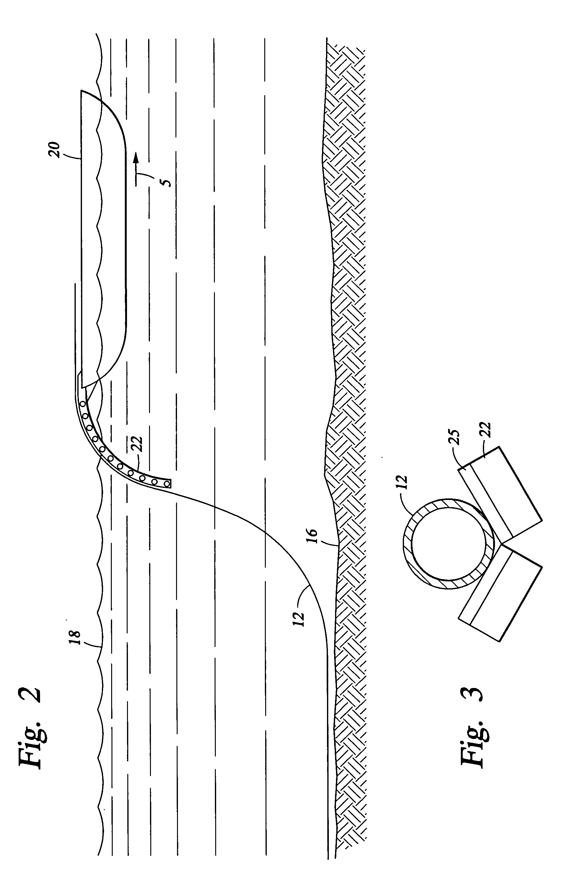 Methods and apparatus for installation of VIV suppression during installation of marine pipeline