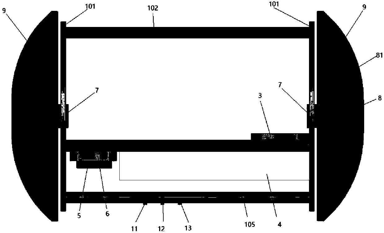 Solar energy-based unmanned aerial vehicle positioning apparatus and control method