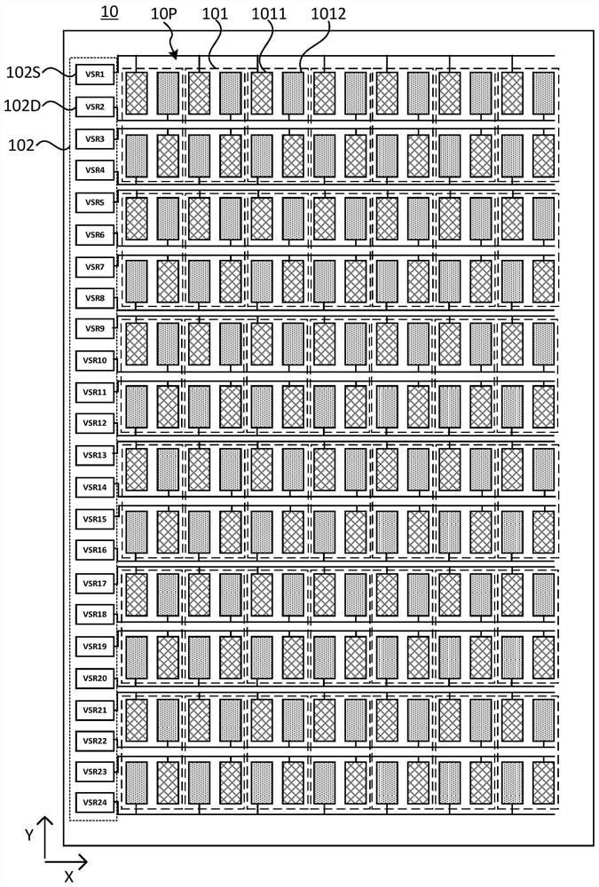 A display panel, a display device, and a display method for a display panel