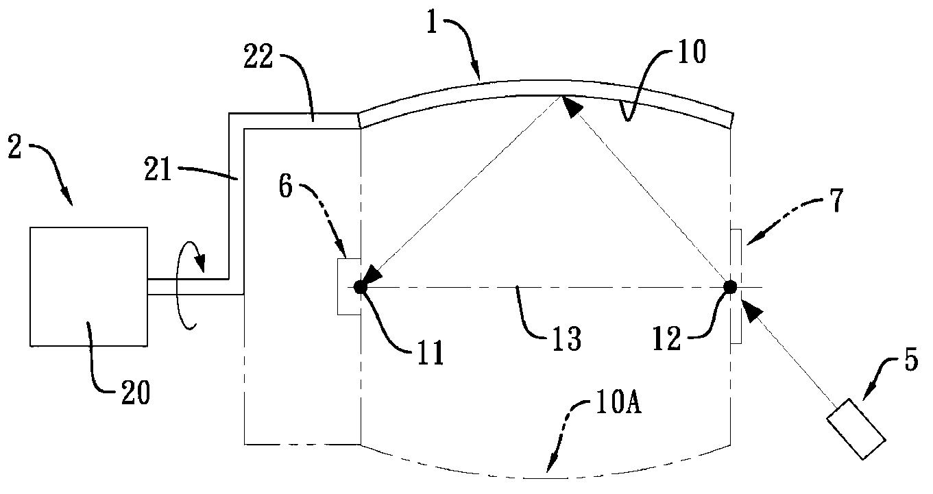 Optical measurement assist device with oval calotte structure and optical measurement system