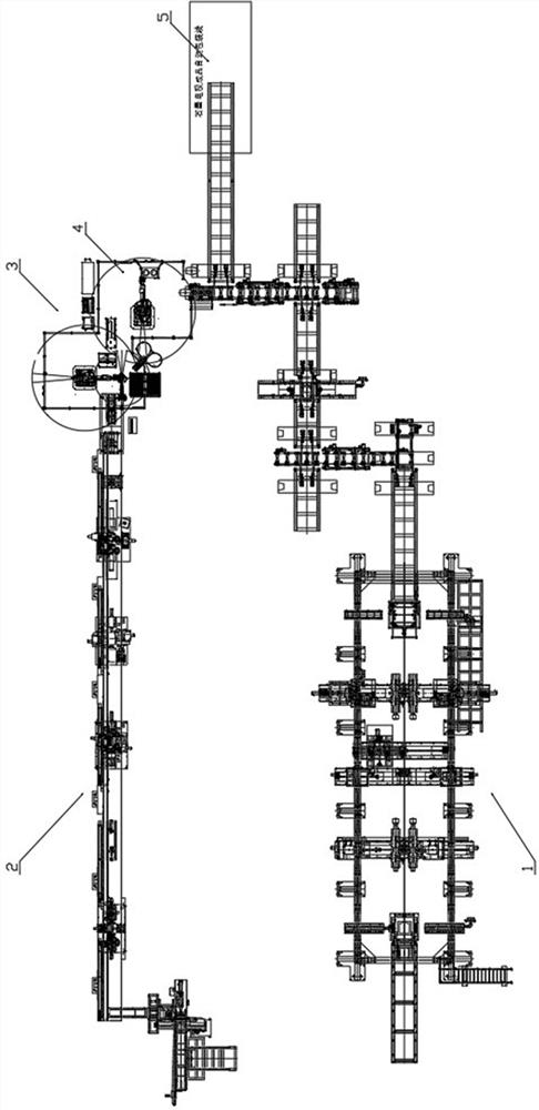 Numerical control graphite electrode and joint precision machining, detecting, assembling and packaging automation line