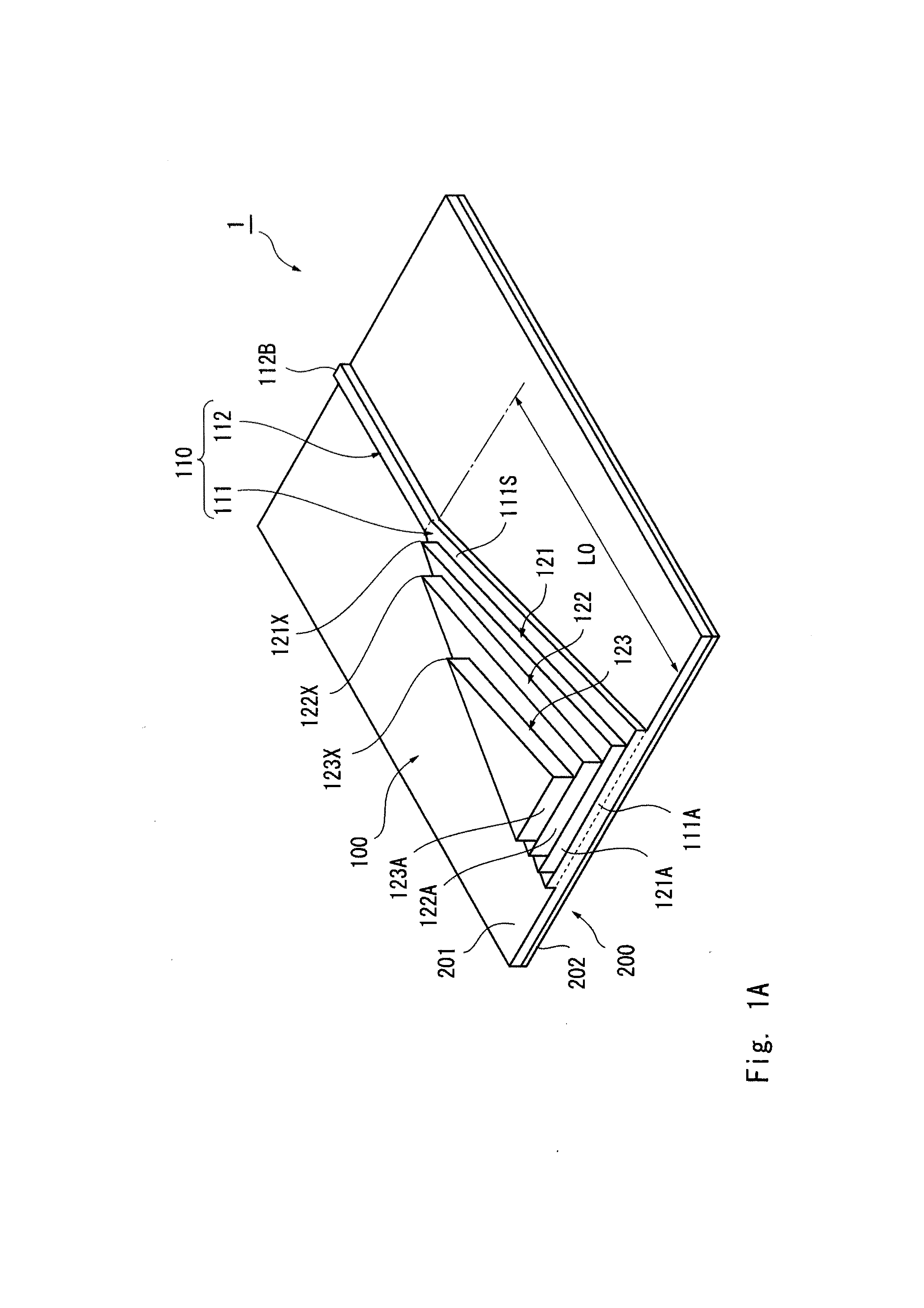 Optical waveguide structure and optical waveguide device