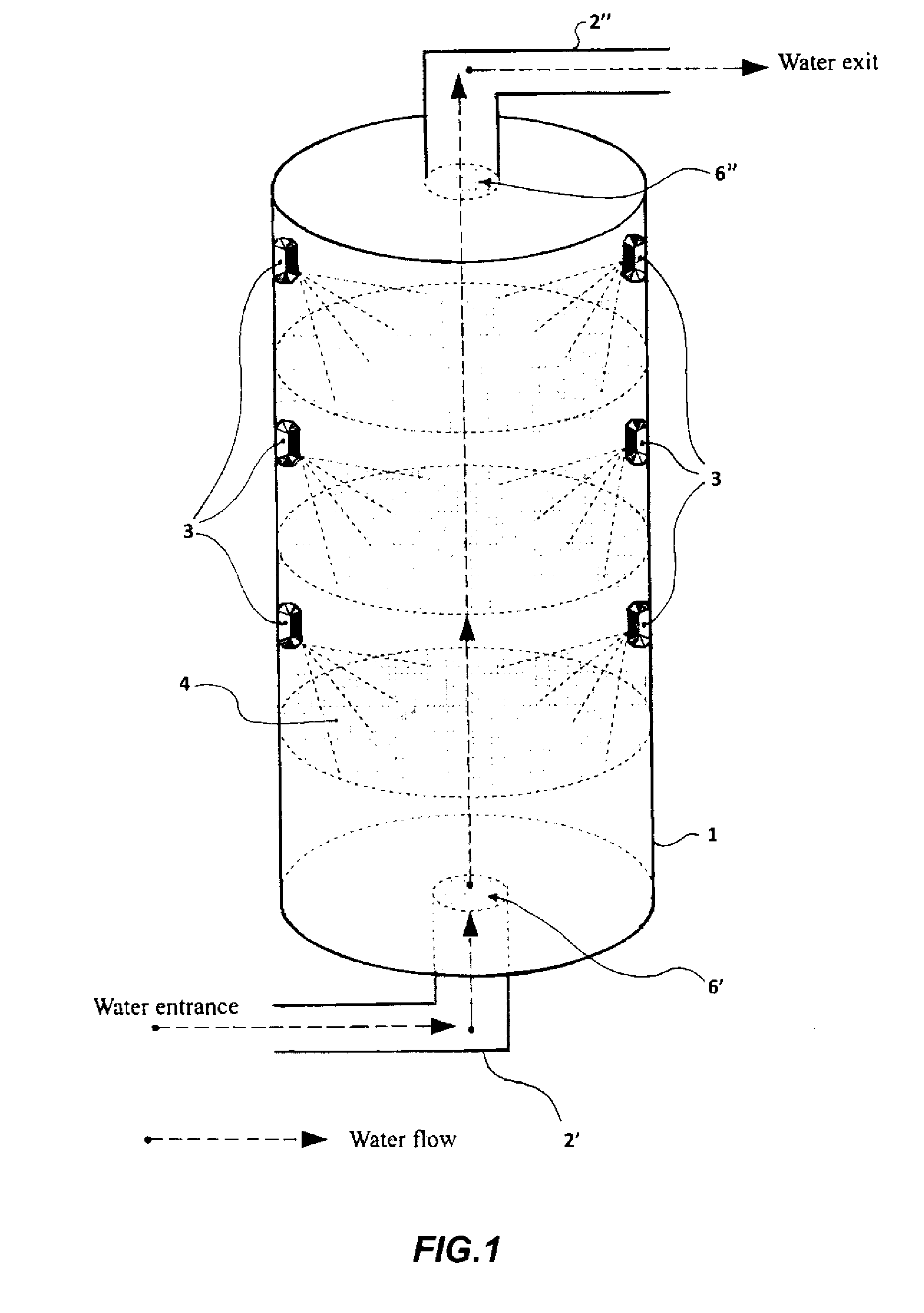 Porphyrinoid components, method and apparatus for water photodisinfection