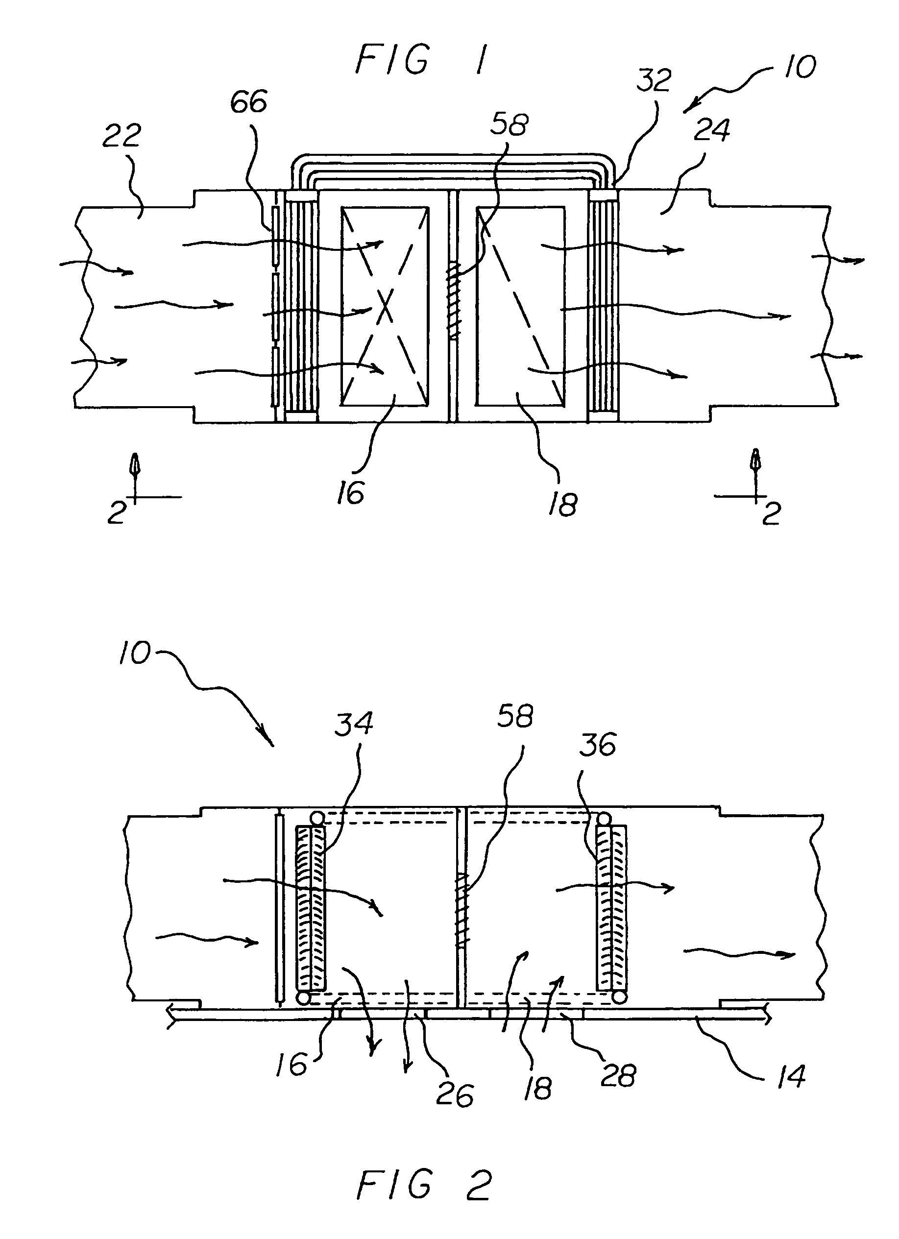 Split heat recovery system