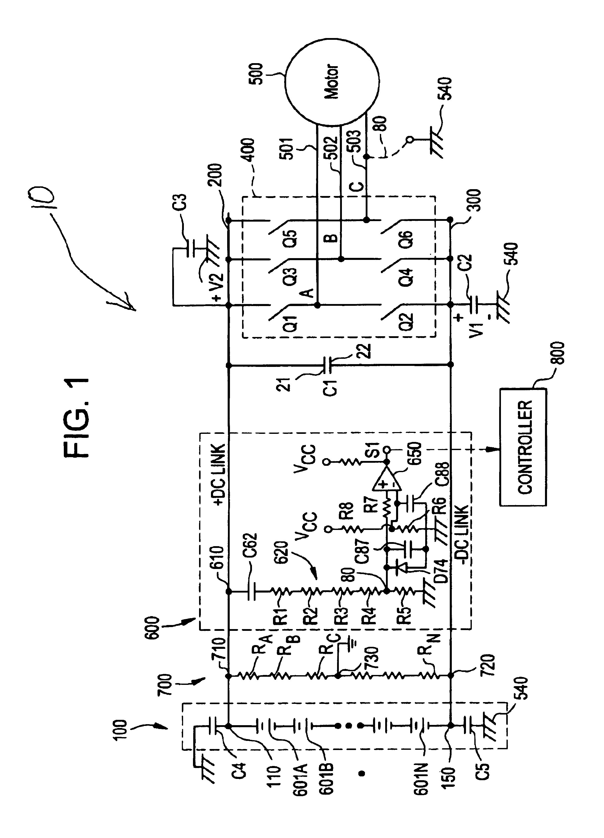 Ground fault detection system and method